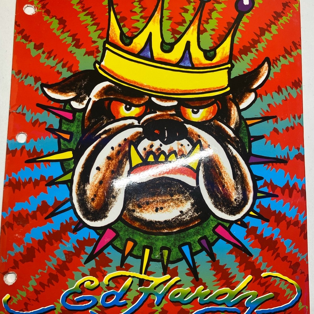 Ed hardy lisa frank folder